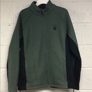 Men’s spyder fleece jacket